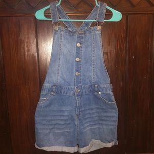 Love Tree Denim Shortalls